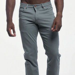 Barbell Apparel Athletic Fit Chino Pant - Ash Grey - Men's 34x34